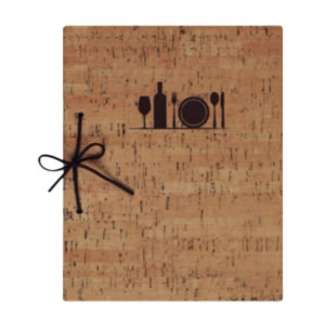 Speisekartenhalter Helen aus Kunstleder - A5 - Lacor