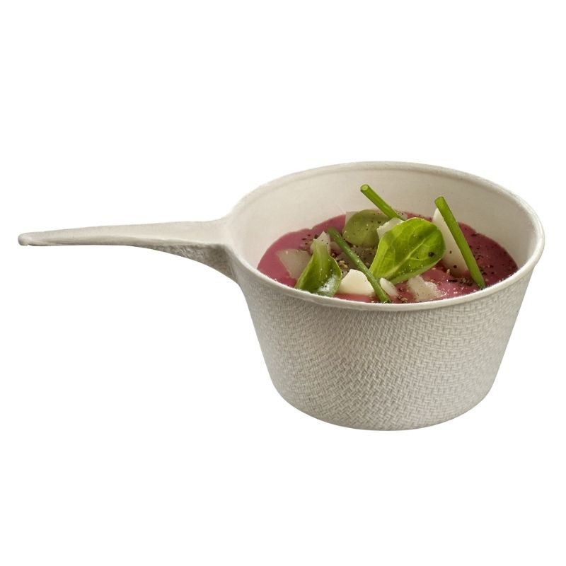 Casserole Eskoffié en Pulpe de Canne - 50 ml - Lot de 50 Casserole Eskoffié en Pulpe de Canne - 50 ml - Lot de 50