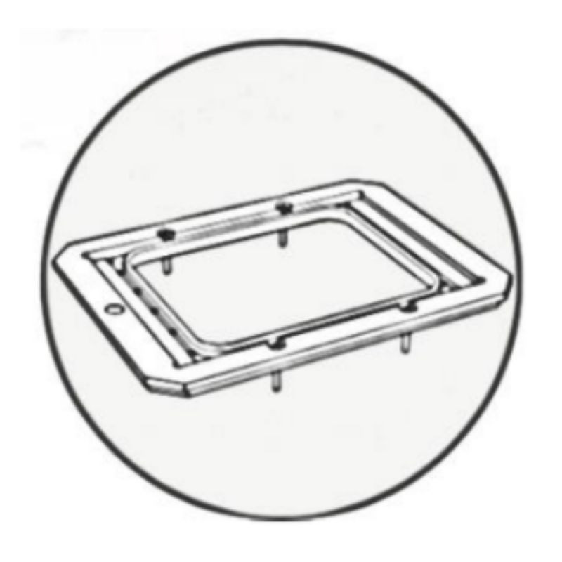 Mold for Automatic Thermo-sealer VG 600 and 800 - GN 1/2 - LAVEZZINI Mold for Automatic Thermo-sealer VG 600 and 800 - GN 1/2 - LAVEZZINI
