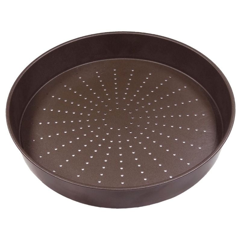 Moule à Flan Perforé à Fond Mobile - Ø 270 mm - TELLIER Moule à Flan Perforé à Fond Mobile - Ø 270 mm - TELLIER