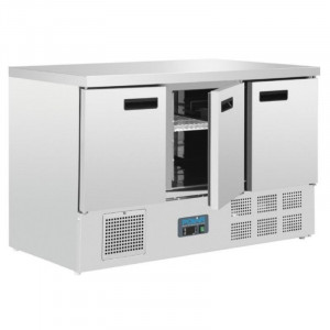 3 Door Refrigerated Table G Series - 368 L - Polar