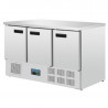 3 Door Refrigerated Table G Series - 368 L - Polar