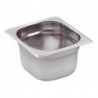 Bac Gastro GN 1/6 Inox - Tiefe 65 mm - 1 L - FourniResto