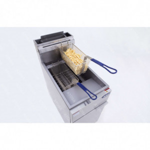 Gasfritteuse - 4 Brenner - Stadtgas