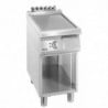Gerillte Snackplatte Breite 400 mm - Gas