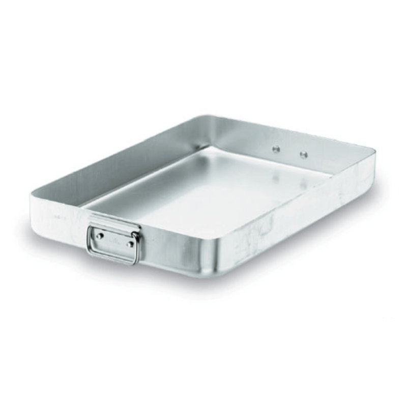 Plat à Rôtir Professionnel à Anse Tombante - Chef-Aluminio - 60 x 40 cm Plat à Rôtir Professionnel à Anse Tombante - Chef-Aluminio - 60 x 40 cm