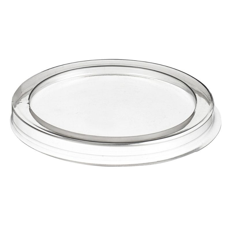 Deckel für Bambus-Eis- und Dessertbecher 105 ml - Packung mit 50 Deckel für Bambus-Eis- und Dessertbecher 105 ml - Packung mit 50