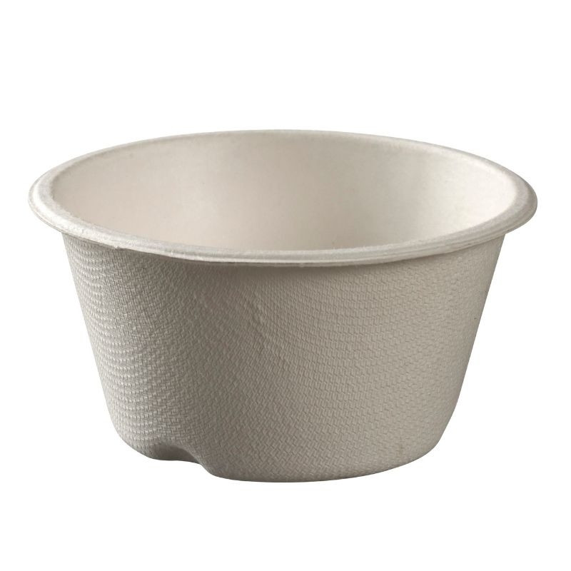 Pot Bodega en Pulpe de Canne et PE - 180 ml - Lot de 25 Pot Bodega en Pulpe de Canne et PE - 180 ml - Lot de 25