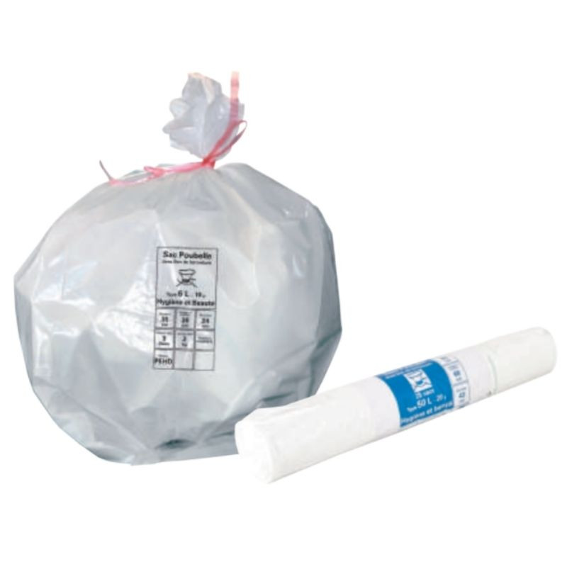 Hygiene and Beauty Trash Bag - 30 L - Pack of 25 Hygiene and Beauty Trash Bag - 30 L - Pack of 25