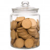 Glass Cookie Jar - 6.35 L - Olympia - Fourniresto