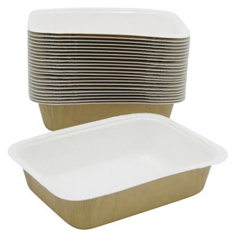 Sealable 750 cc Cardboard Tray - Pack of 50 Sealable 750 cc Cardboard Tray - Pack of 50