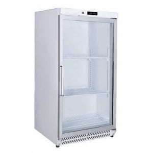 Mini Glass Door Refrigerated Cabinet 170 L 0/+8 °C - Dynasteel