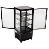 Vitrine Réfrigérée Noire Avec Portes Incurvées 86 L - Polar