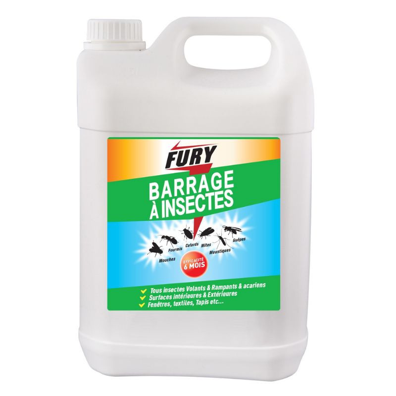 Flying and Crawling Insect Barrier - 5 L - FURY Flying and Crawling Insect Barrier - 5 L - FURY