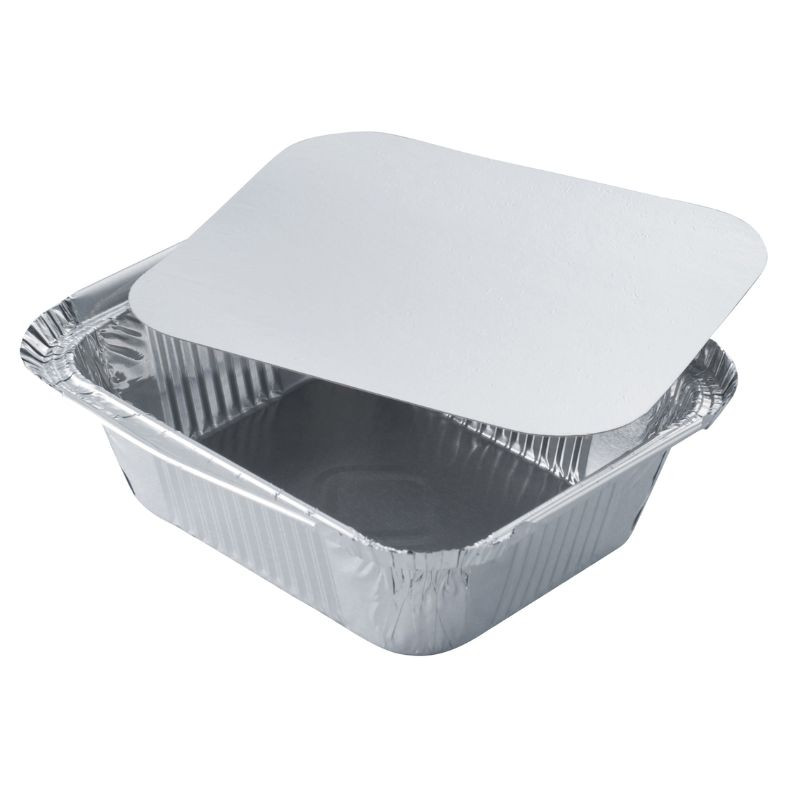 Aluminiumschale mit Deckel "Combi Pack" - Packung mit 100 Stück Aluminiumschale mit Deckel "Combi Pack" - Packung mit 100 Stück