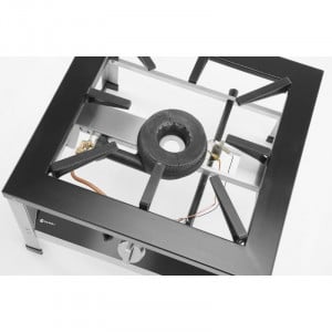Gasherd auf Füßen Kitchen Line XL - Hendi