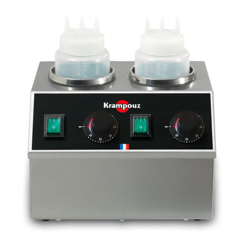 Professional Electric Double Sauce Warmer Professional Electric Double Sauce Warmer