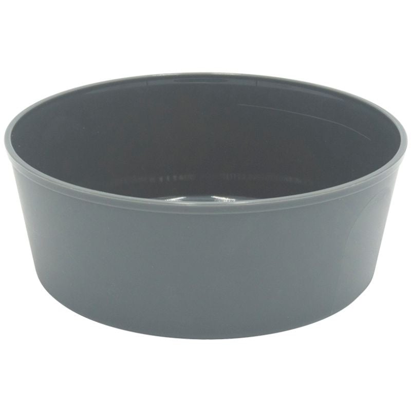 Wiederverwendbare graue Salatschüssel aus PP - 750 ml - Set von 24 Wiederverwendbare graue Salatschüssel aus PP - 750 ml - Set von 24