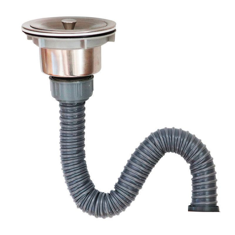 Bonde 110 mm mit Rohr 90 cm für Spüle - Dynasteel Bonde 110 mm mit Rohr 90 cm für Spüle - Dynasteel
