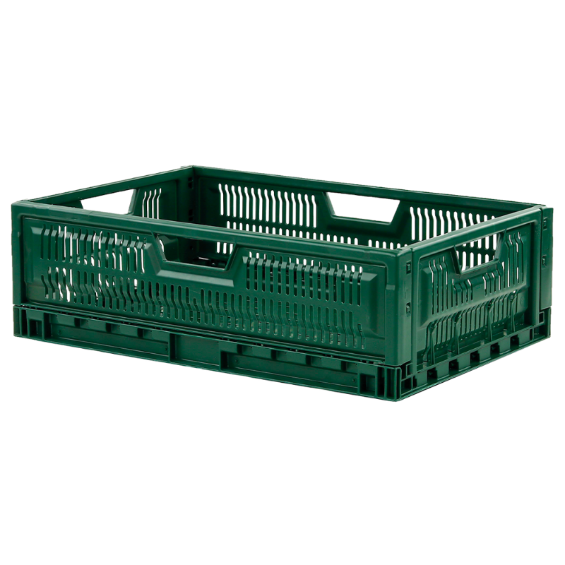 Caisse Pliable Empilable 600 x 400 - 36 L - Vert Caisse Pliable Empilable 600 x 400 - 36 L - Vert