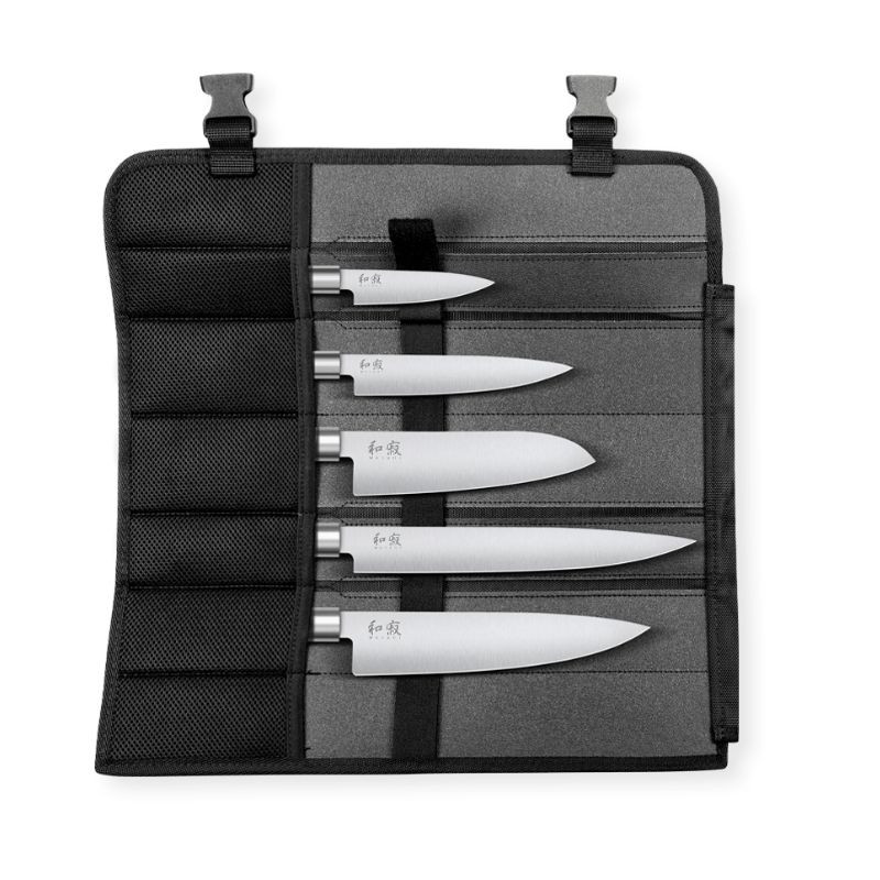 Set de 5 Couteaux Wasabi Black avec Mallette - Performance et élégance pour les professionnels de la cuisine Set de 5 Couteaux Wasabi Black avec Mallette - Performance et élégance pour les professionnels de la cuisine