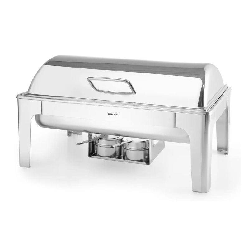 Chafing Dish GN 1/1 Spiegelpolitur - Marke HENDI - Fourniresto Chafing Dish GN 1/1 Spiegelpolitur - Marke HENDI - Fourniresto