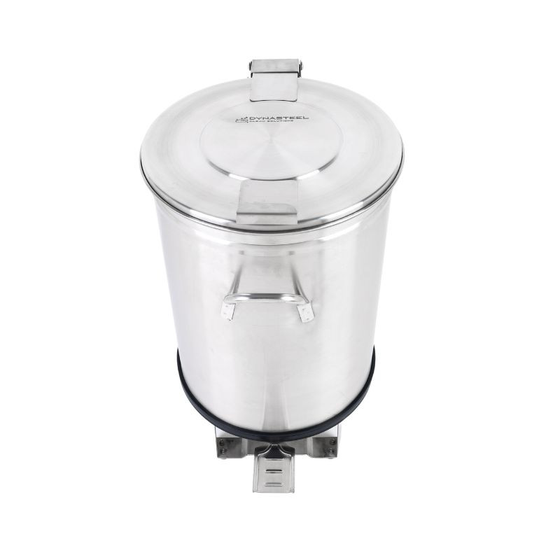 Poubelle Inox avec Pédale - 50 L - Dynasteel Poubelle Inox avec Pédale - 50 L - Dynasteel