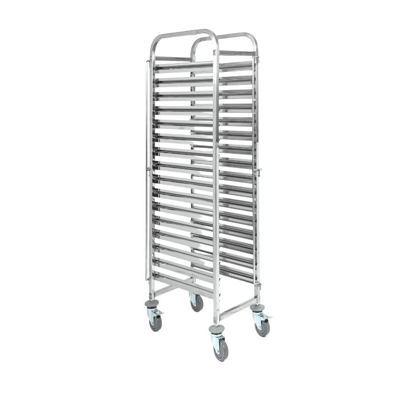 Edelstahl-Backleiter 16 Ebenen 600x400 | Dynasteel