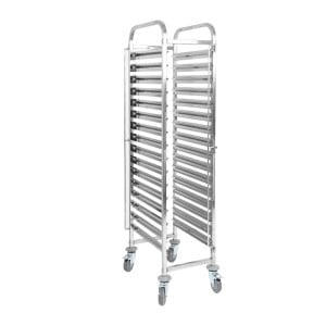 Edelstahl-Backleiter 16 Ebenen 600x400 | Dynasteel