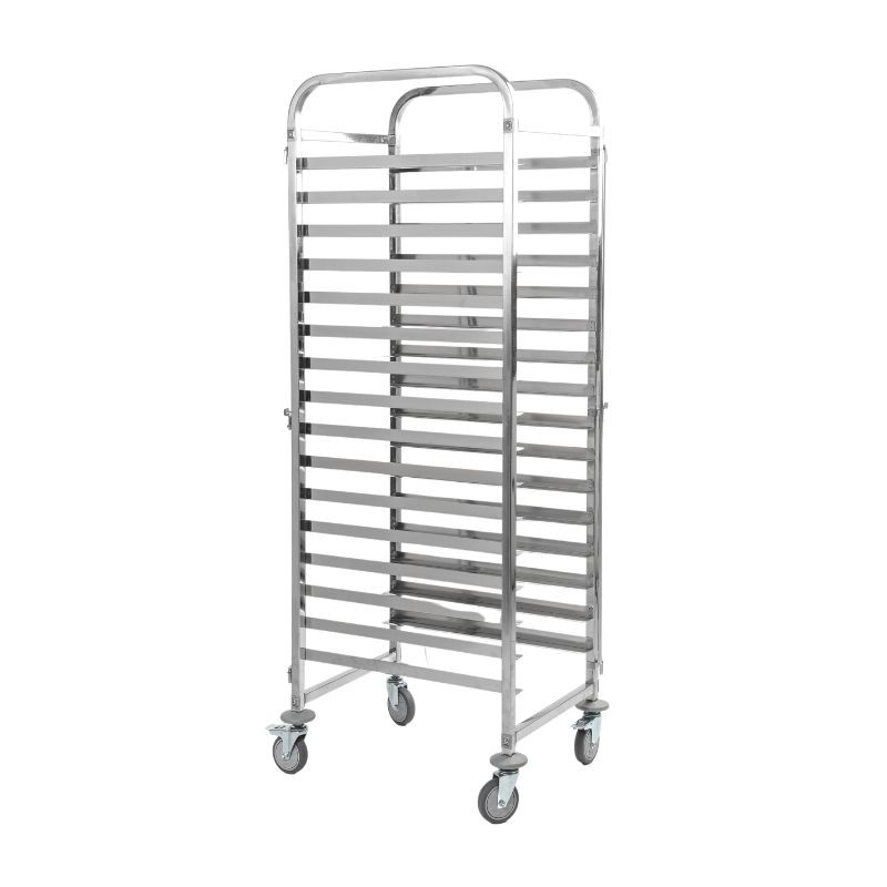 Échelle Gastronorme 15 Niveaux - GN 1/1 de Dynasteel : Stockage professionnel optimisé. Échelle Gastronorme 15 Niveaux - GN 1/1 de Dynasteel : Stockage professionnel optimisé.