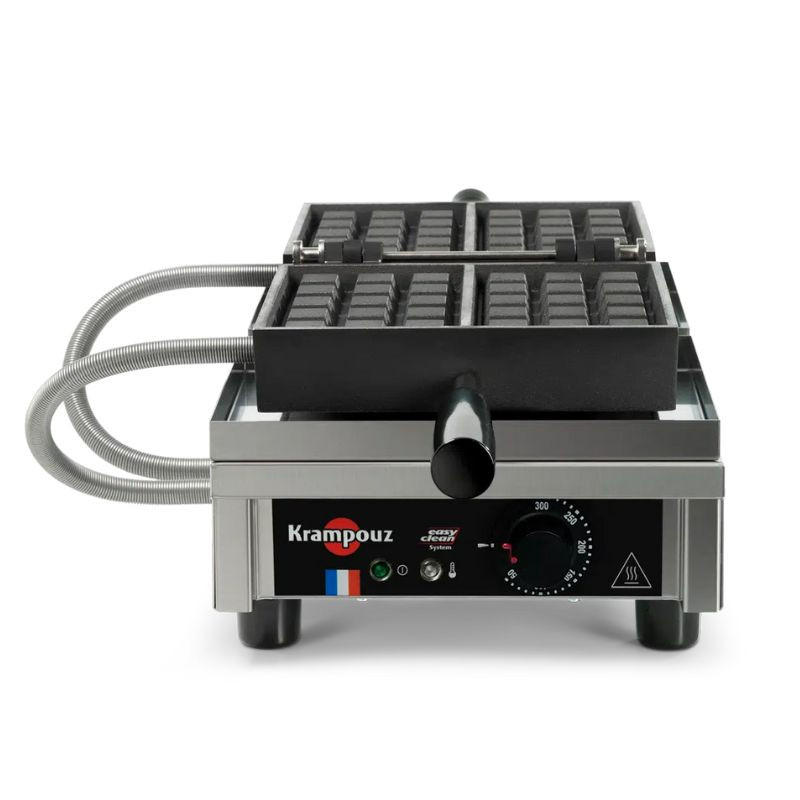 Professionelles Waffeleisen 3x5 Brüssel - Öffnung 180° - Leichte Reinigung Professionelles Waffeleisen 3x5 Brüssel - Öffnung 180° - Leichte Reinigung