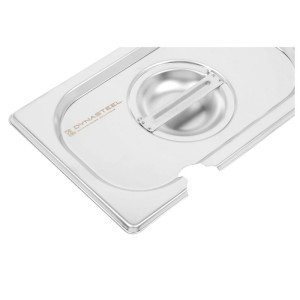 GN 1/4 Deckel Dynasteel aus Edelstahl für Gastronorm-Behälter