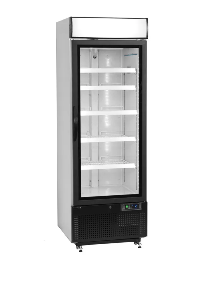 Armoire Réfrigérée 1 Porte Vitrée Blanc - 412 L