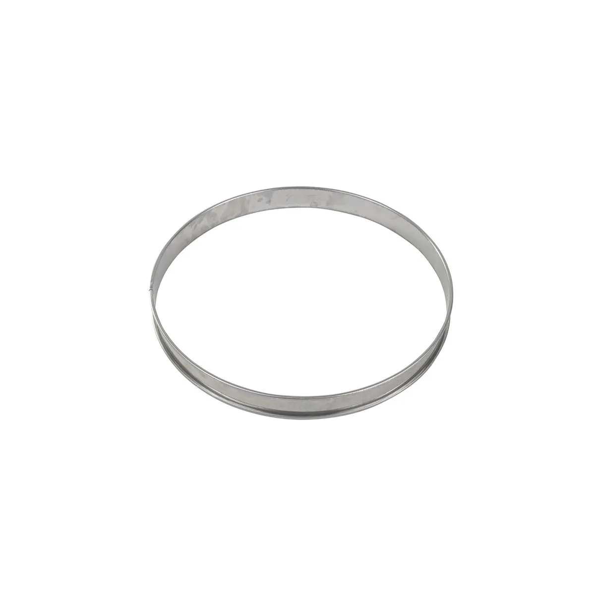 Tortenring aus Edelstahl mit gerolltem Rand - ⌀ 220 mm