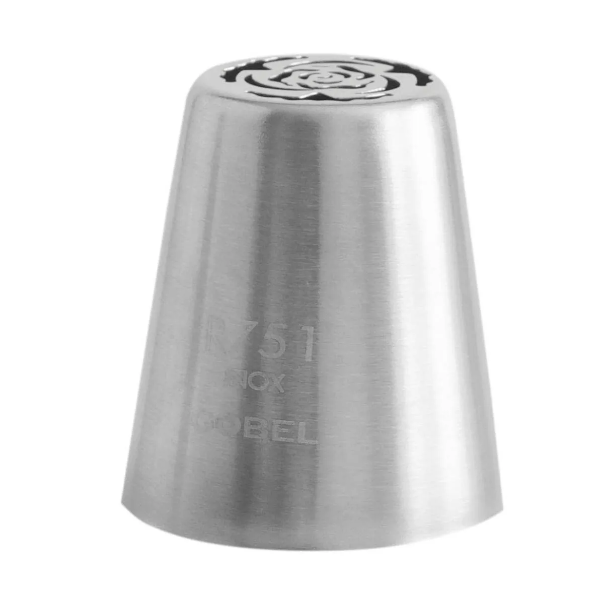 Russische Blütentülle aus Edelstahl R751 - ⌀ 25 mm