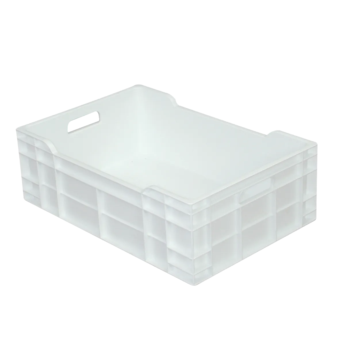 Vollkiste 40 L - 600 x 400 - Weiß