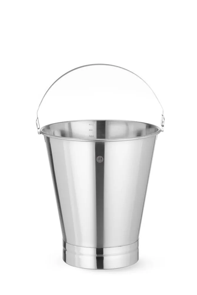 Seau en Inox avec Fond Renforcé - 12 L