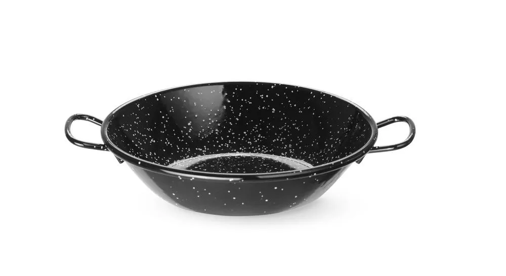 Plat à Paella Émaillé - 185 mm de Diamètre