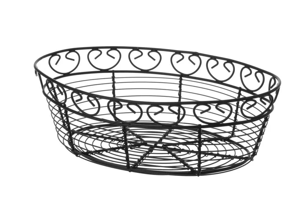 Corbeille en Fil Déco Ovale - 255 x 160 mm