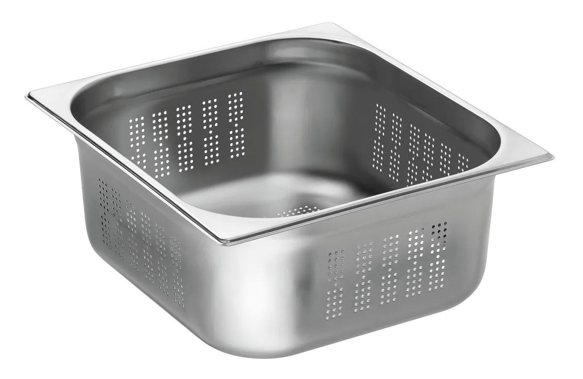 Bac Gastro GN 2/3 Perforé Inox - Profondeur 150 mm - 13 L