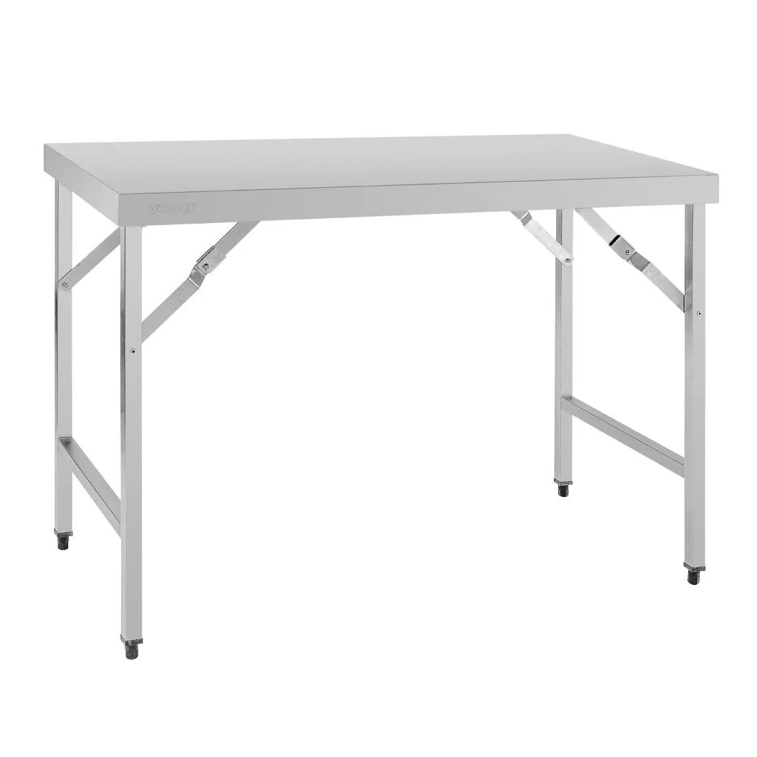 Table Pliante en Inox - L 1200 x 600 mm