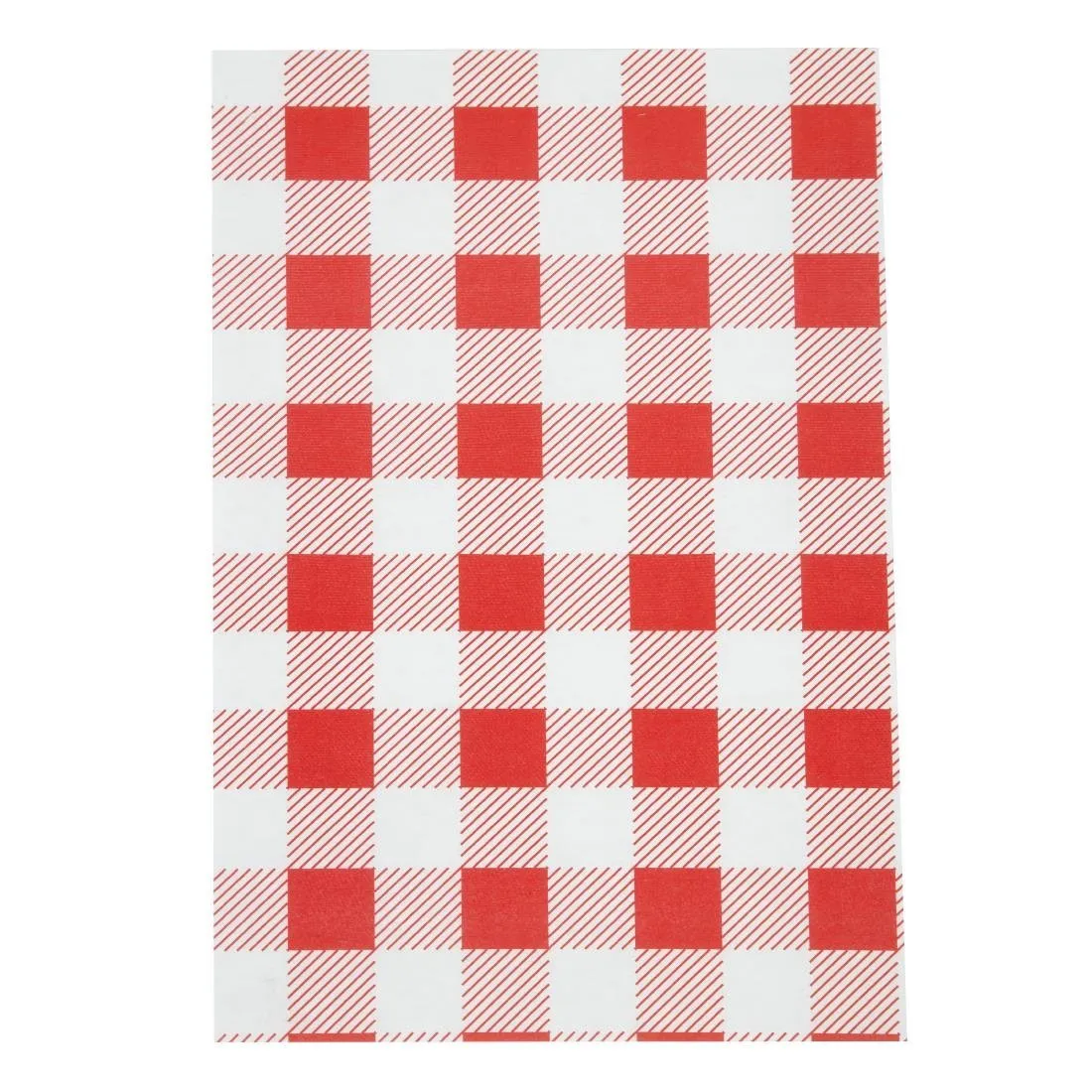 Papier Ingraissable Vichy Rouge 190 x 310 mm - Lot de 200