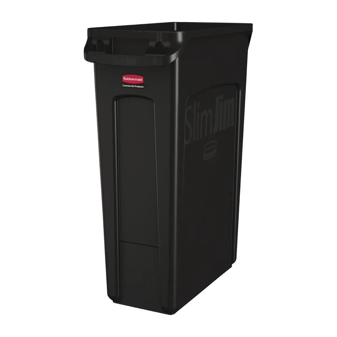 Collecteur de Recyclage Noir avec Conduits d'Aération  - 87 L