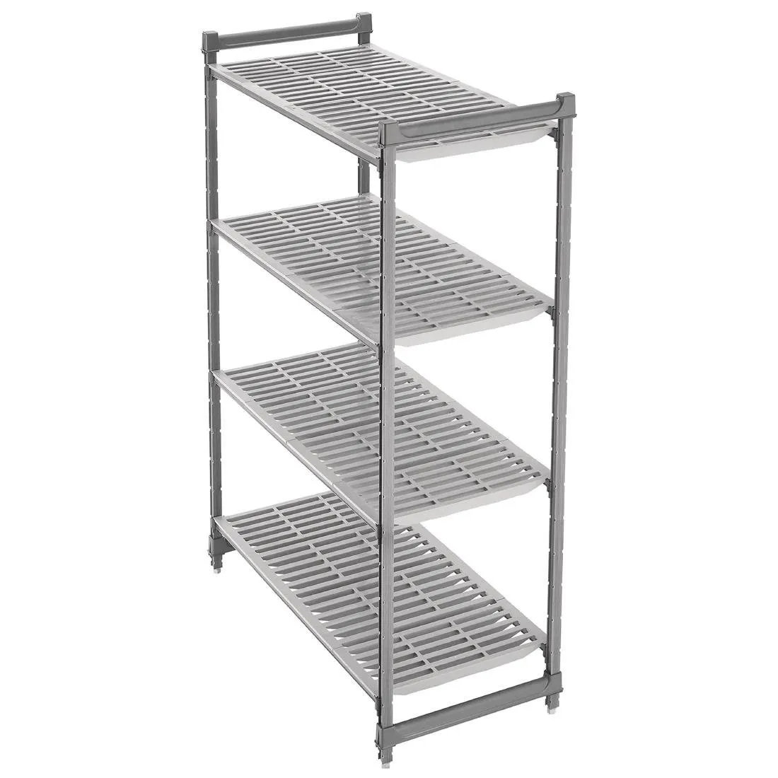 Unité De 4 Étagères À Clairevoie- L 1220 x P 610mm