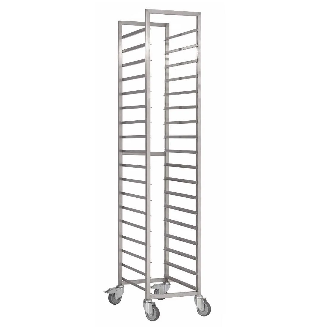 Chariot À Glissières en Inox - 600 x 400mm - 18 Niveaux
