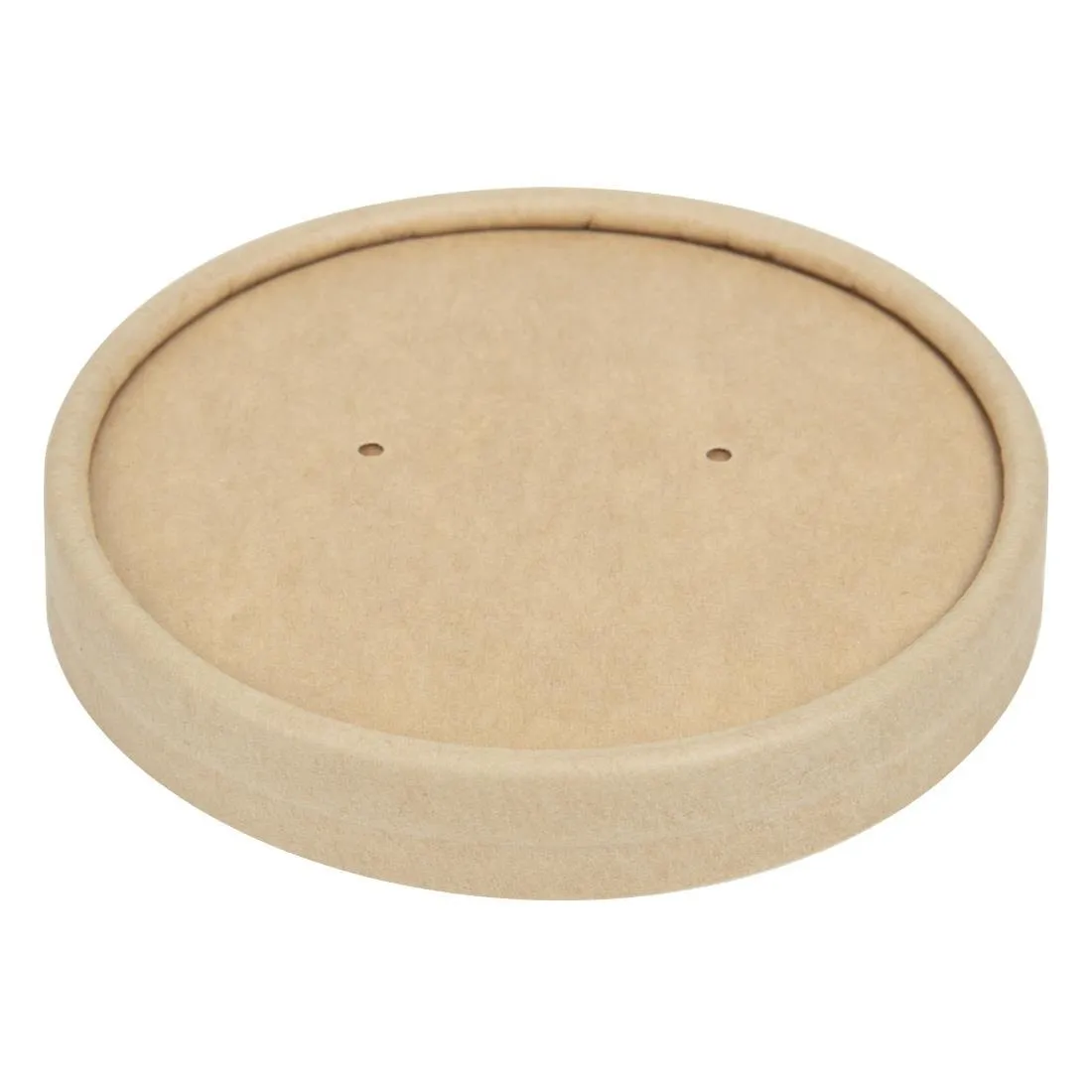 Couvercles pour Bols À Soupe Kraft Micro-Ondables Recyclables 225ml et 350ml - Lot de 500