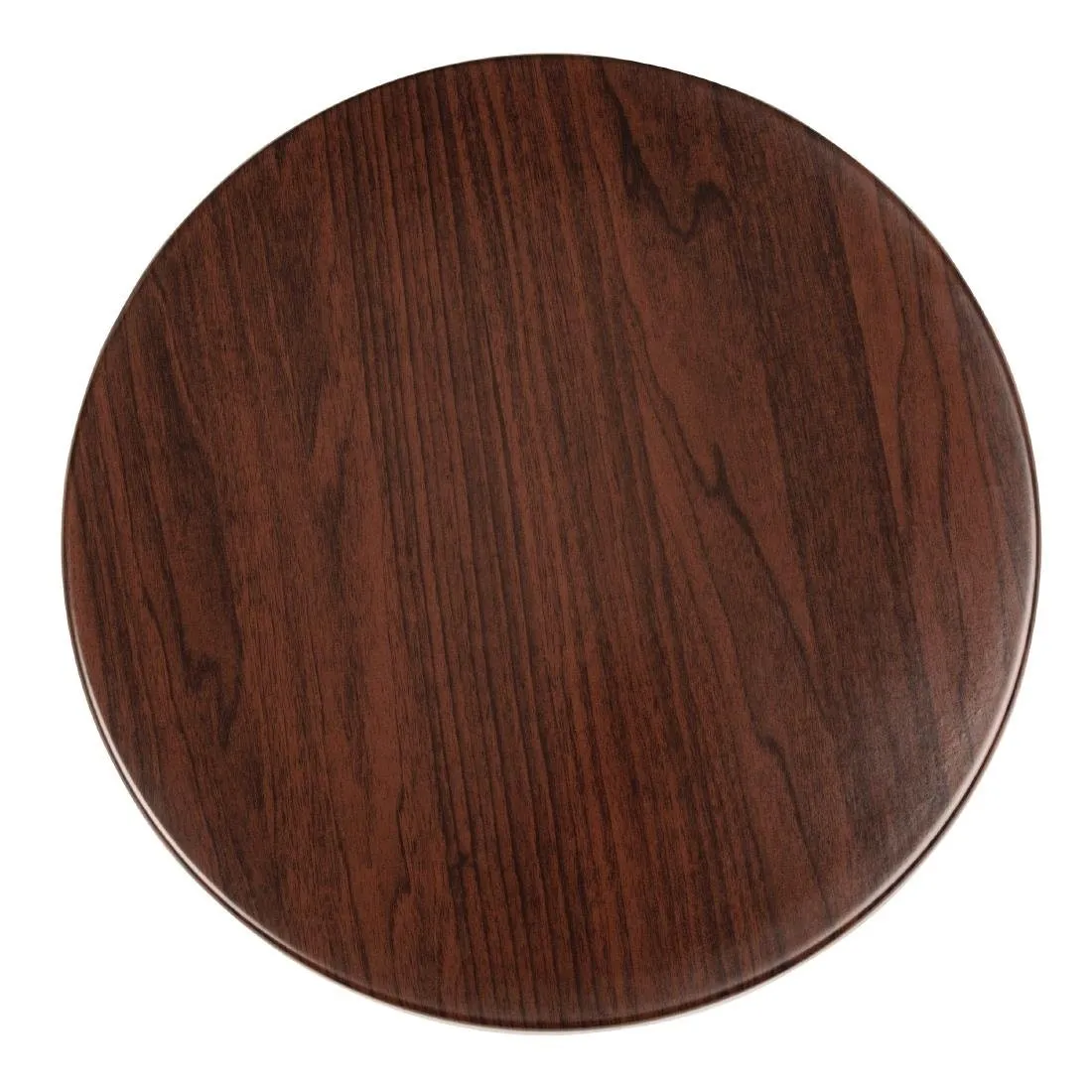 Plateau de Table Rond Marron Foncé - 600 mm