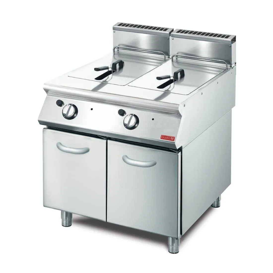 Fritteuse Gas 2 x 13 L - B 700 mm