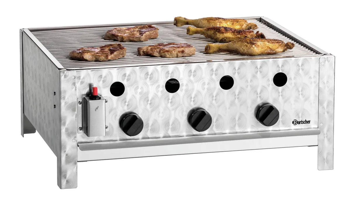 Grill de Table d'Extérieur - Combiné à Gaz