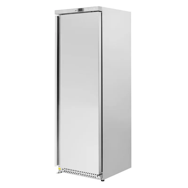 Dynasteel Gefrierschrank 345 L Edelstahl, Umluftkühlung -18/-22 °C, R290, 7 Ebenen, Volltür mit Schloss